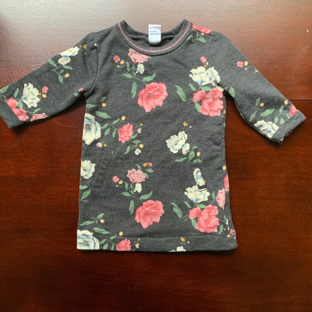 Floral tunic dress